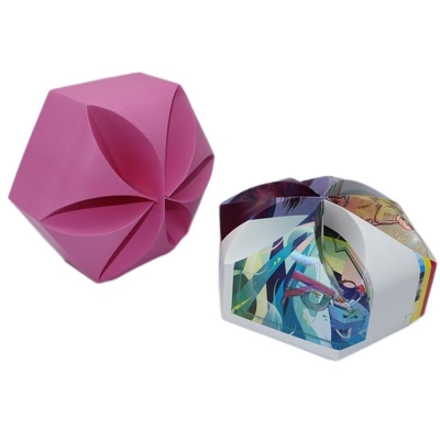 Offset Printing Special Shape Paper Gift Boxes For Present Packaging