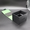 Spot UV Logo Rigid Presentation Boxes With Zip Lock Peel Off Closure