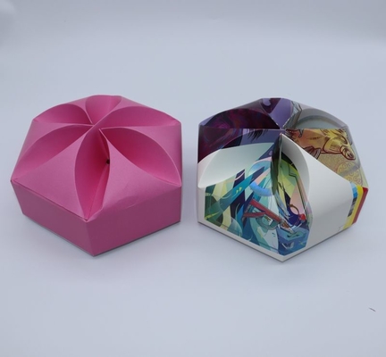 Offset Printing Special Shape Paper Gift Boxes For Present Packaging