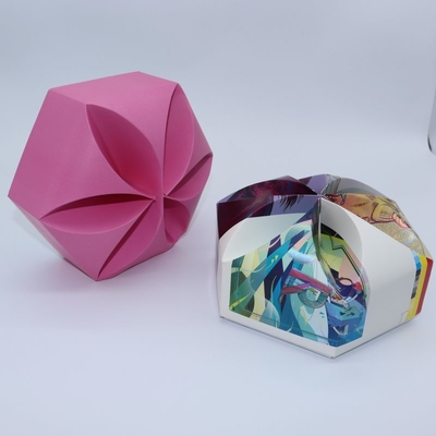 Offset Printing Special Shape Paper Gift Boxes For Present Packaging