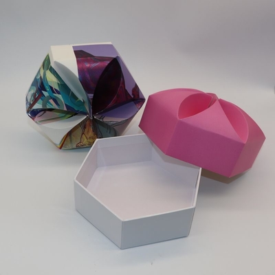 Offset Printing Special Shape Paper Gift Boxes For Present Packaging