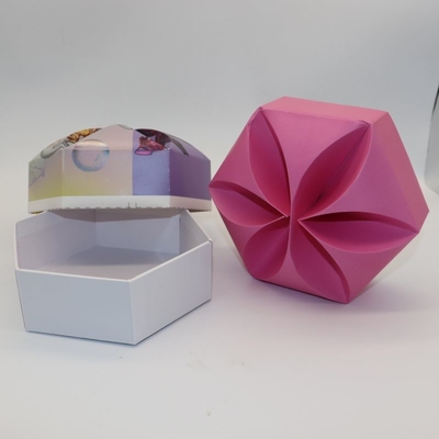 Offset Printing Special Shape Paper Gift Boxes For Present Packaging