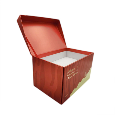 Прочная твердая бумажная подарочная коробка, СМ подарочной коробки 26.5x 17x15.5 картона бумажное
