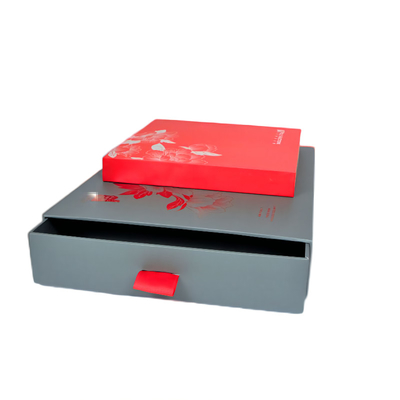 Коробка ящика скольжения бумажная пакуя, изготовленный на заказ обруч C2S greyborad подарочных коробок C1S 1200g